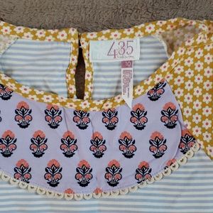 Girl's Matlida Jane knot top Y10 -worn once